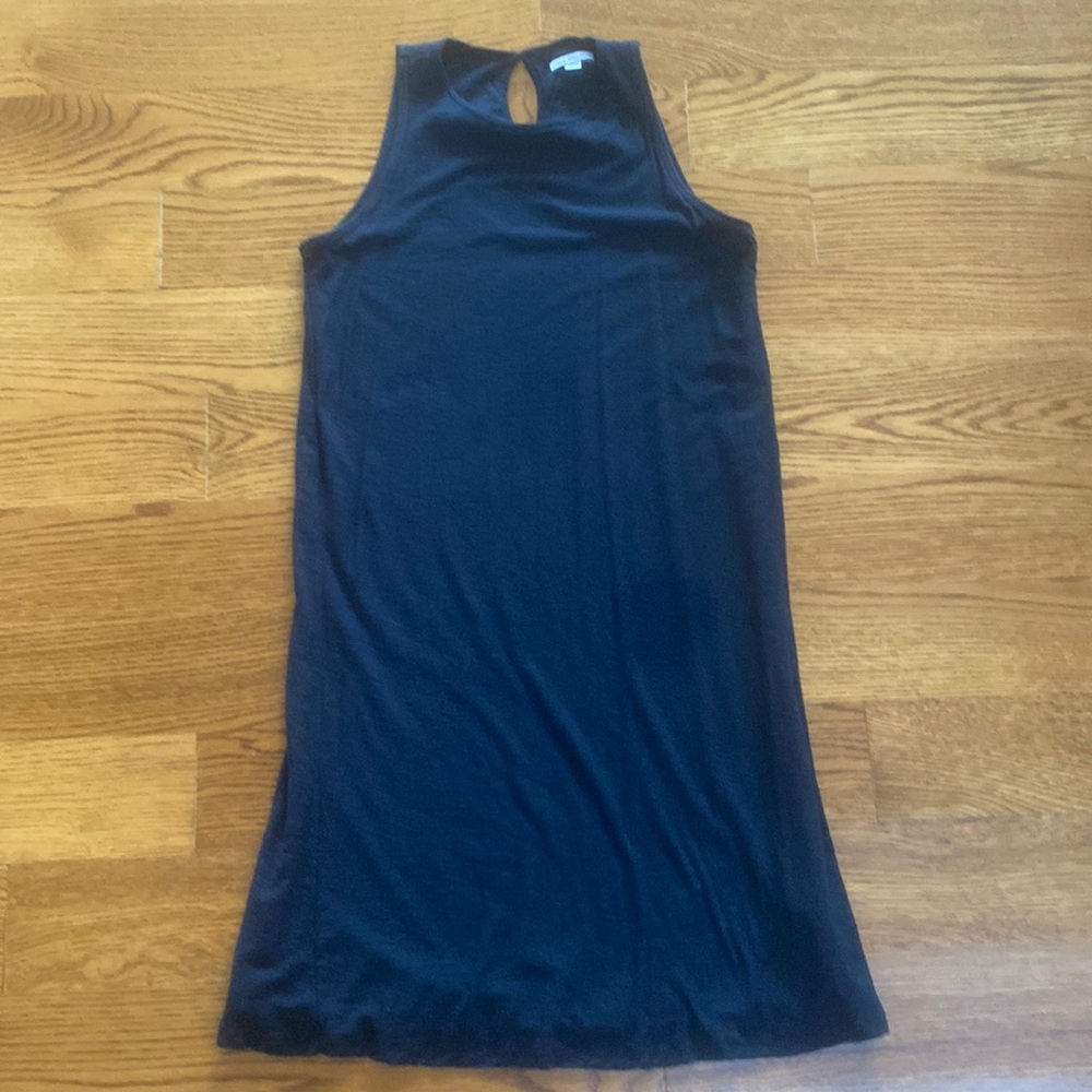 James perse cotton knit navy blue dress size 2
